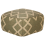 Beliani Pouffe GOPI Jute Green 1