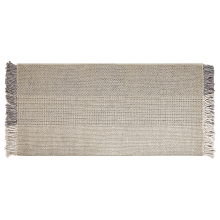 Rug TEKELER Grey 80 x 150 cm Wool