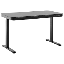 Electric Adjustable Standing Desk KENLY 120 cm 60 cm with USB Port Black