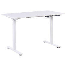 Electric Adjustable Standing Desk GRIFTON 120 cm 60 cm White