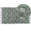 Beliani Rug KARS Green 80 x 150 cm Cotton 1