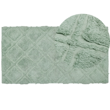 Rug HATAY Light Green 80 x 150 cm Cotton