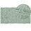 Beliani Rug HATAY Light Green 80 x 150 cm Cotton 1