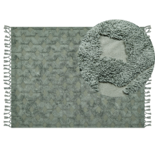Rug KARS Green 140 x 200 cm Cotton