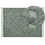 Beliani Rug KARS Green 140 x 200 cm Cotton 1