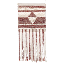 Fabric Wall Hanging SAIF 90 cm Wool Red