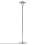 Beliani Freestanding Infrared Patio Heater ASKJA 1500 W Silver 1