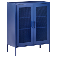 Cabinet WAKATIPU Metal Navy Blue