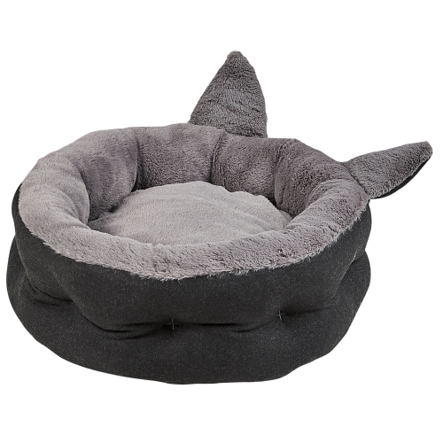 Beliani Pet Bed KEPEZ Fabric Grey