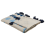 Beliani Blanket BHIND Cotton 130 x 180 cm Beige 1