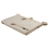 Beliani Blanket DEOGHAR Cotton 130 x 180 cm Beige 1