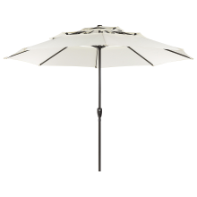 Market Parasol 285 cm BIBIONE Light Beige