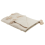 Beliani Blanket GUNA Cotton 130 x 180 cm Beige 1