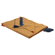 Blanket SHIMLA Cotton 130 x 180 cm Orange