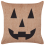 Beliani Throw Cushion SEBES 45 x 45 cm Velvet Beige Abstract Pattern 1