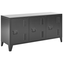 Storage Unit CARDIFF Metal Black