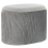Beliani Storage Pouffe RICHLAND Velvet Light Grey 1