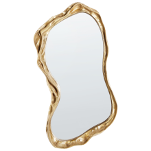 Wall Mirror SERY 38 cm 75 cm Gold