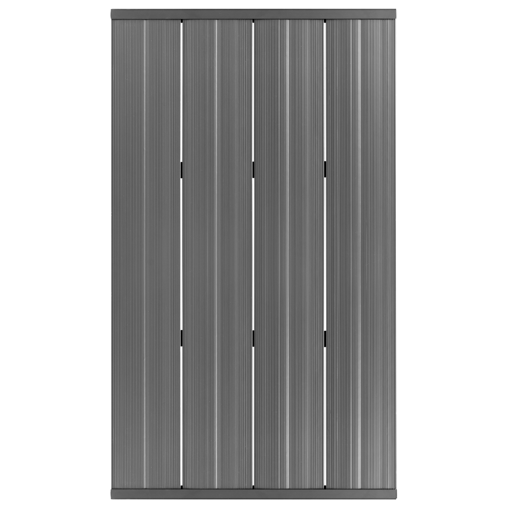 Outdoor Shower Floor SILLUSTANI Black