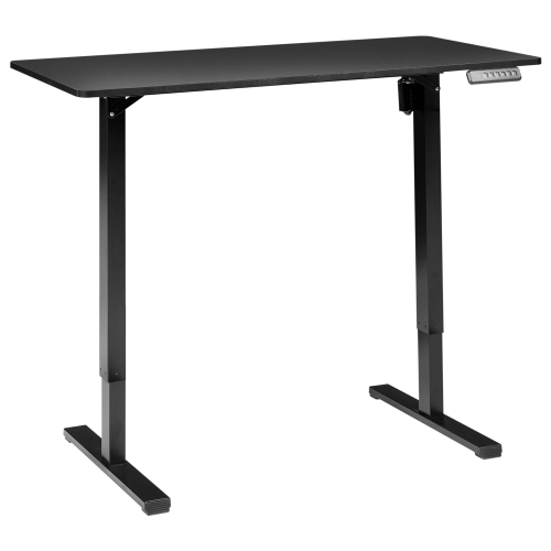 Beliani Electric Adjustable Standing Desk TAVARES 120 cm x 60 cm Black