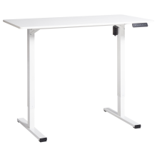 Electric Adjustable Standing Desk TAVARES 120 cm 60 cm White