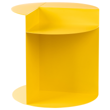 Side Table TAGGART Metal Yellow