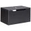 Beliani Wall Mounted Vanity Unit PETROLINA 60 cm Black 1