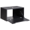 Beliani Wall Mounted Vanity Unit PETROLINA 60 cm Black 4