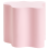 Beliani Side Table SAKAMI Pastel Pink 1