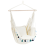 Beliani Hanging Chair VARENA Cotton Blue 1