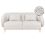 Beliani Sofa UMEA Fabric Light Beige 1
