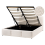 Beliani Ottoman Bed BOUSSE Boucle Off-White 140 x 200 cm (EU Double) 1