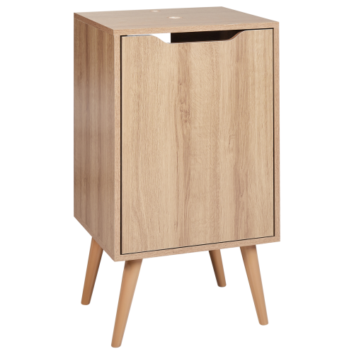 Beliani Vanity Unit JUNIN 45 cm Light Brown