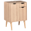 Beliani Vanity Unit CANOAS 60 cm Light Brown 1