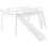 Beliani Mid Sleeper Bed Pine Wood STAPLE 90 x 200 cm (EU Single) with Slide White 1