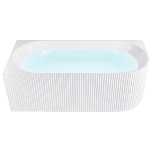 Beliani Corner Bath GOCTA 1700 x 780 mm White Right Hand