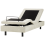 Beliani Adjustable Bed without Headboard Fabric CASTELLAN 80 x 200 cm (EU Small Single) Beige 1