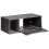 Beliani Wall Mounted Vanity Unit CASCAVEL 80 cm Black Marble 4