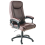 Beliani Executive Chair GRACEFUL Faux Leather Dark Brown 1