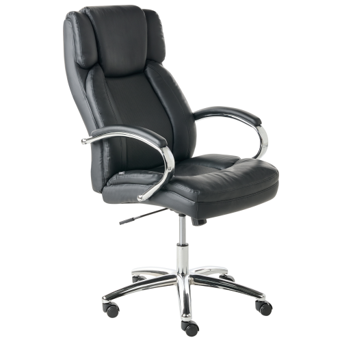 Beliani Executive Chair HONOR Faux Leather Black