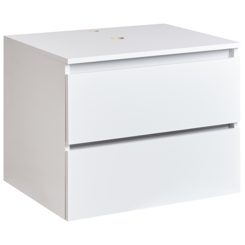 Beliani Wall Mounted Vanity Unit SERRA 60 cm White
