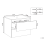 Beliani Wall Mounted Vanity Unit SERRA 60 cm Black Marble 3