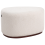 Beliani Pouffe SACO Fabric Light Beige 1