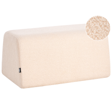 Pouffe SINCLAIR Boucle Beige