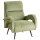 Beliani Armchair SVALOV Corduroy Green 4