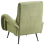 Beliani Armchair SVALOV Corduroy Green 6