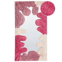 Wall Mirror CAGERI 41 cm 75 cm Cotton Pink