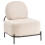 Beliani Armchair LUNDE Fabric Beige 1