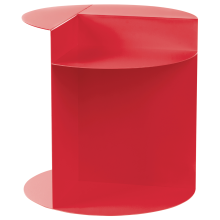 Side Table TAGGART Metal Red