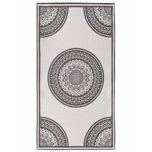 Beliani Outdoor Rug NELLORE Grey 80 x 150 cm